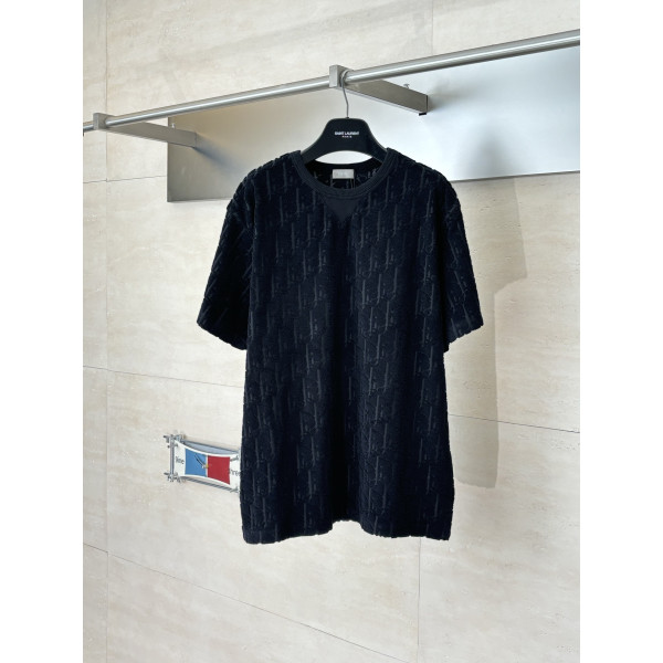 디올 테리 자카드 티셔츠