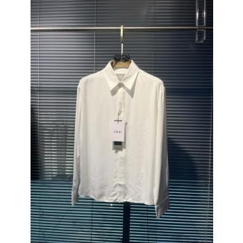 디올 풀 프린트 자카드 셔츠