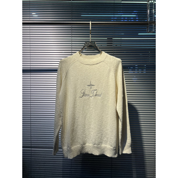 스톤아일랜드 자카드 스웨터