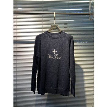 스톤아일랜드 자카드 스웨터