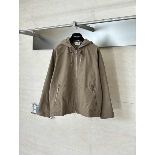 에르메스 자수 지퍼 재킷