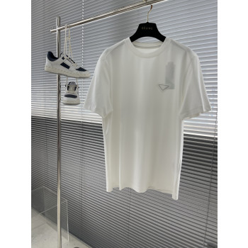 프라다 삼각로고 반팔 티셔츠