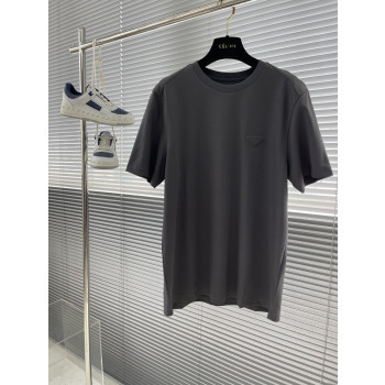 프라다 삼각로고 반팔 티셔츠