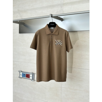 버버리 체크 패치 셔츠