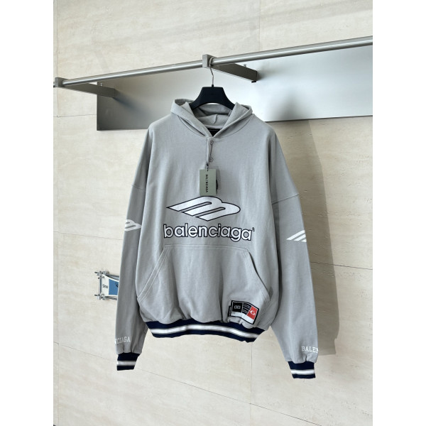 발렌시아가 콜라보레인션 자수 후드티