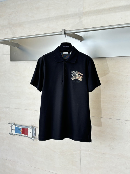 버버리 체크 패치 셔츠