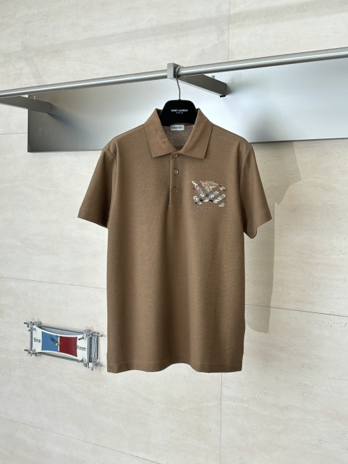 버버리 체크 패치 셔츠