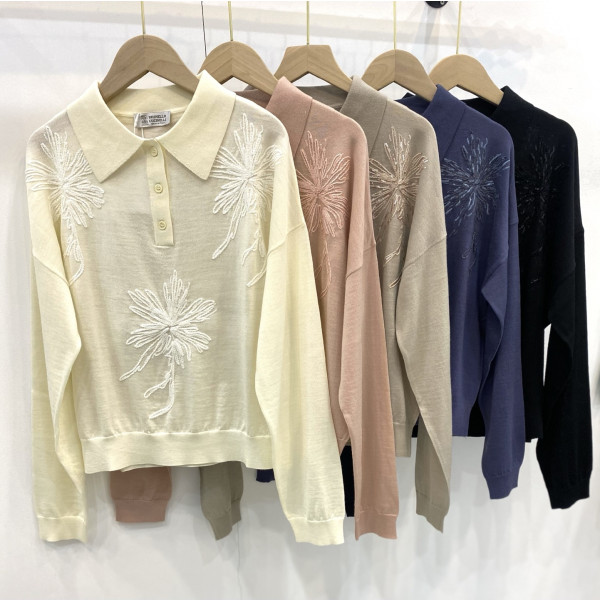 BC 드롭숄터 카라 셔츠