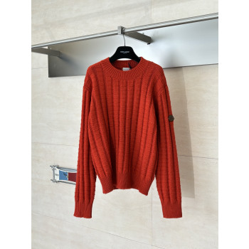 몽클레어 솔리드 풀오버 크루넥 스웨터