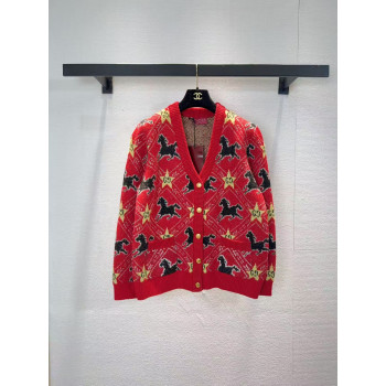 구찌 브이넥 가디건