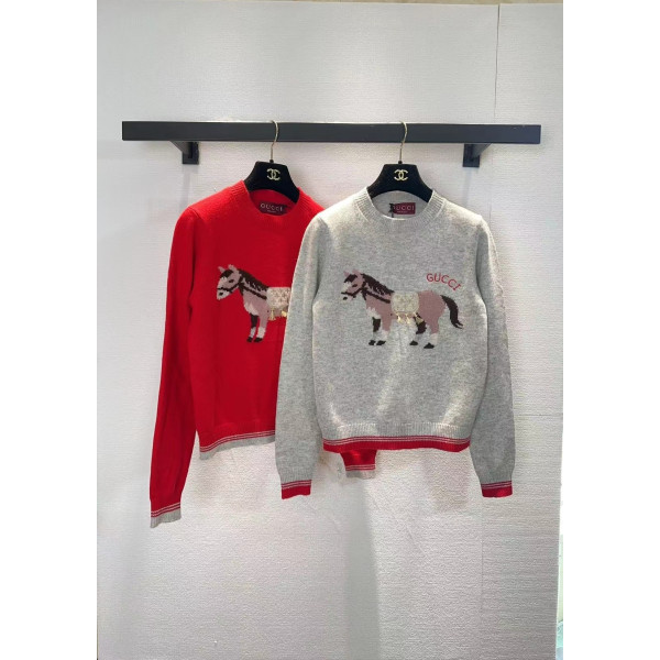 구찌 투톤 니트