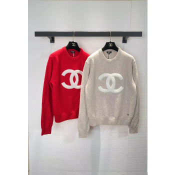 샤넬 투톤 풀오버 니트