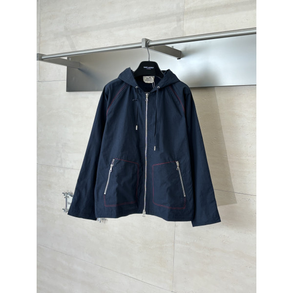 에르메스 자수 지퍼 재킷