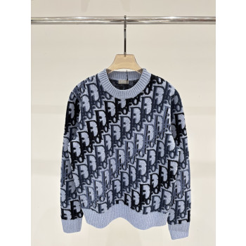 디올 러윤두낵 레터링 로고 니트