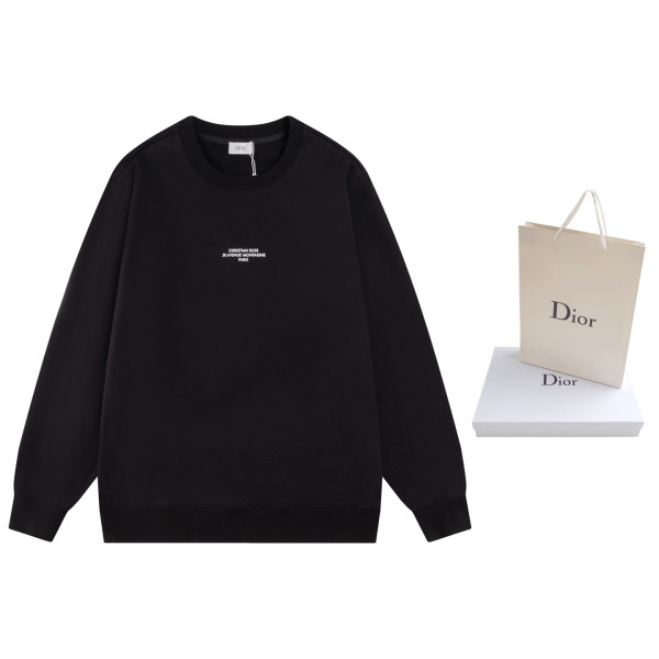 디올 몽테뉴 프린트 라운드넥 스웨트 셔츠