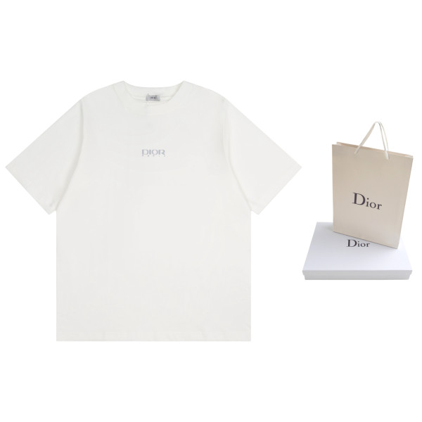 디올 앙데상트 로고 반팔 티셔츠