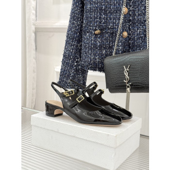 디올 더블 스트랩 펌프스