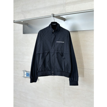 크롬하츠 풀프린트 다크 패턴 지퍼 재킷