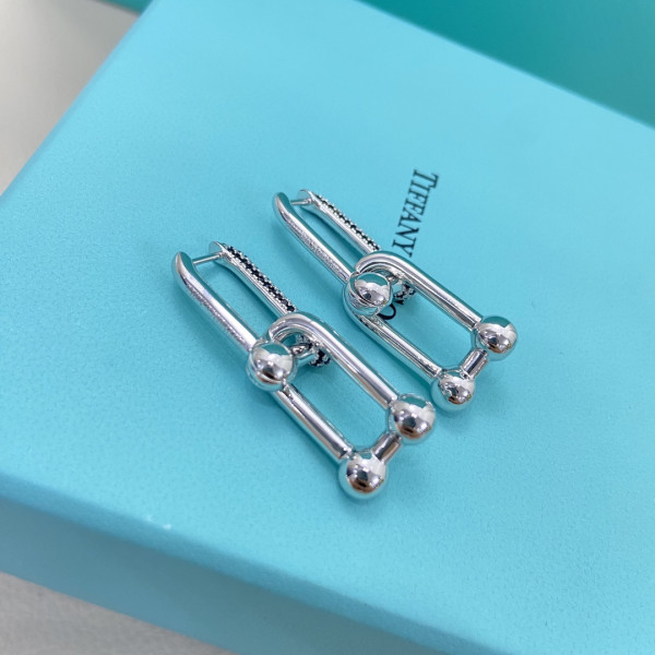 티파니 더블 U 이어링