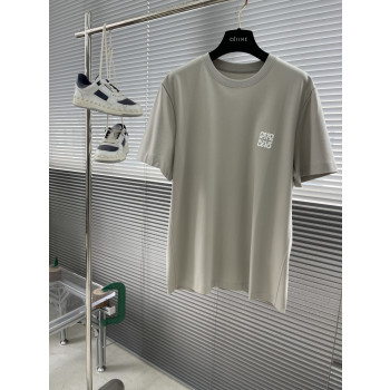 자수 로고 반팔