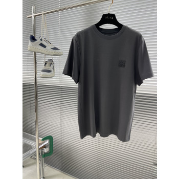 자수 로고 반팔