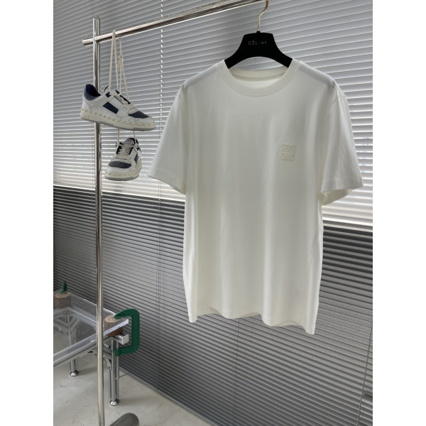 자수 로고 반팔