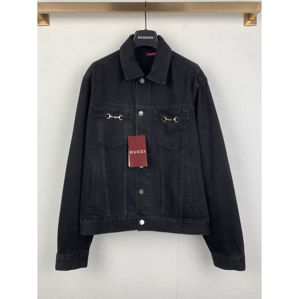 구찌 뉴 드링크 데님재킷