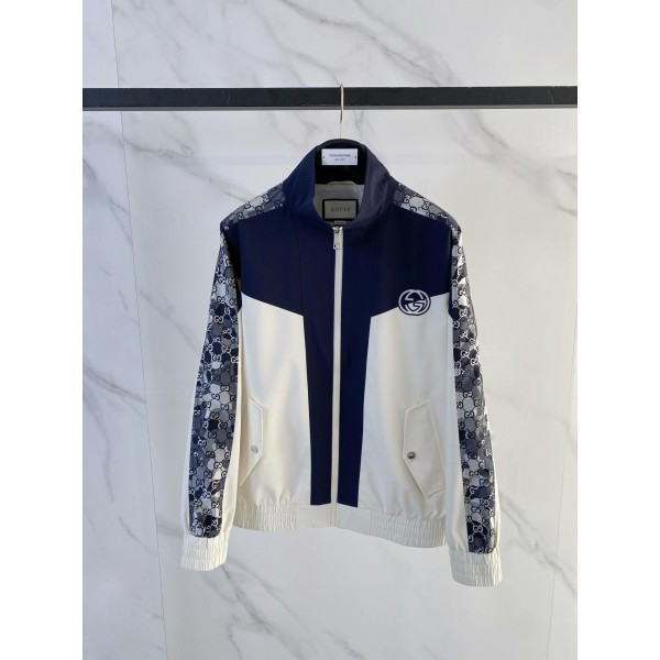구찌 프린트 로고 재킷