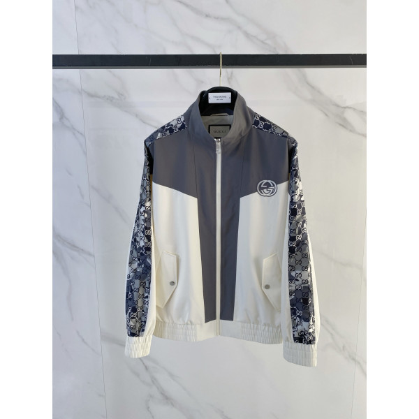 구찌 프린트 로고 재킷