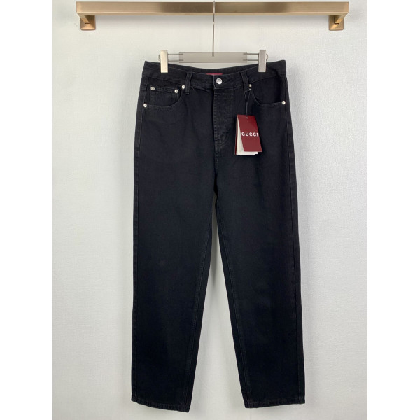 구찌 뉴 드링크 데님 팬츠