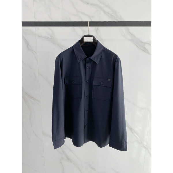 LP 스탠드업 포켓 카라재킷 셔츠