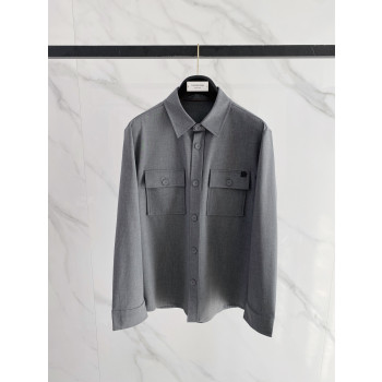 LP 스탠드업 포켓 카라재킷 셔츠