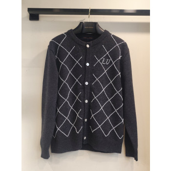 LV 레터 비즈 스웨터