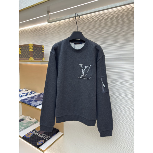 LV 소매 포켓 풀오버 셔츠