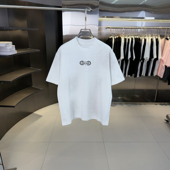 크롬하츠 자수로고 하드웨이 반팔 티셔츠