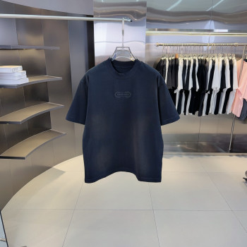 크롬하츠 자수로고 하드웨이 반팔 티셔츠