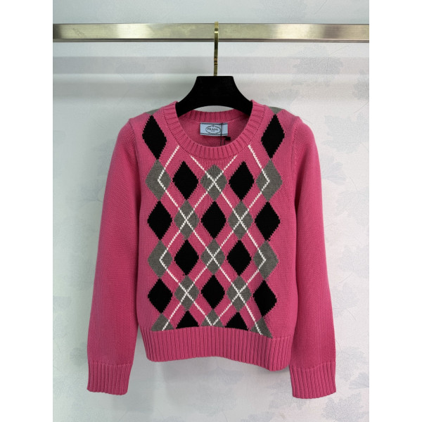 프라다 라운드넥 마르모 스웨터