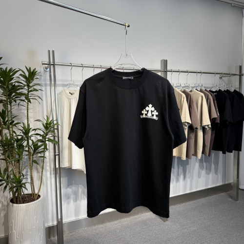 크롬하츠 라운드넥 반팔티셔츠