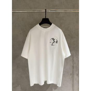 크롬하츠 자수 반팔 티셔츠