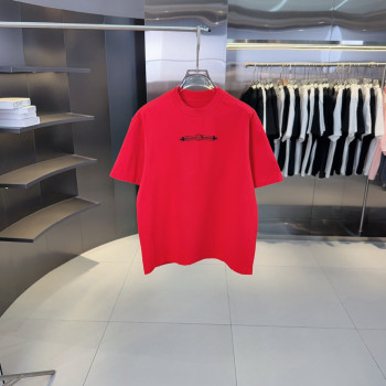 크롬하츠 크로스 유니섹스 루즈핏 반팔 티셔츠