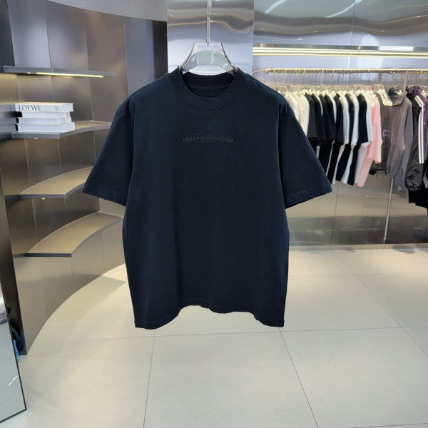 크롬하츠 크로스 유니섹스 루즈핏 반팔 티셔츠