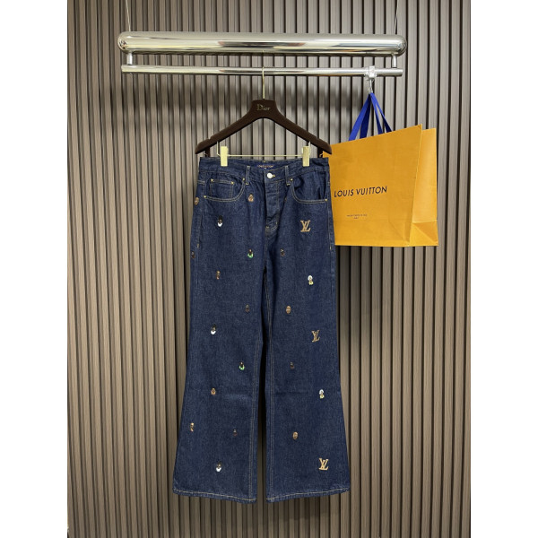LV 데님 팬츠