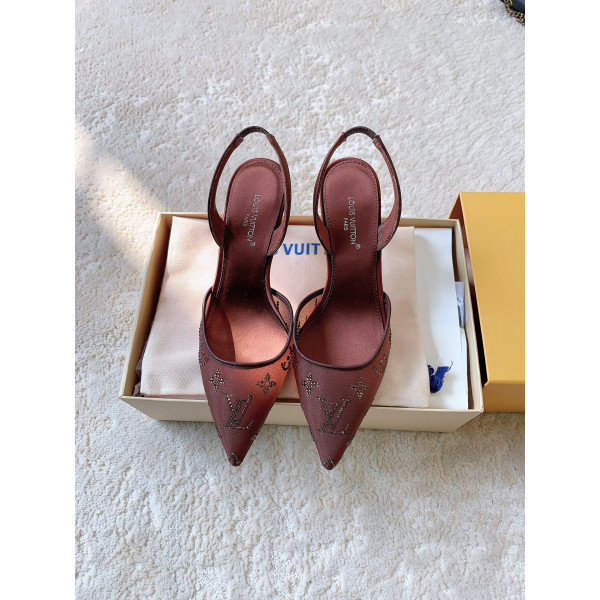 LV 메쉬 드릴 다림질하이힐