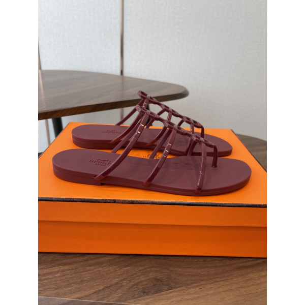 에르메스 아일랜드 젤리샌들