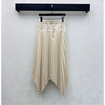 LV 프린트 드로스트링 스커트