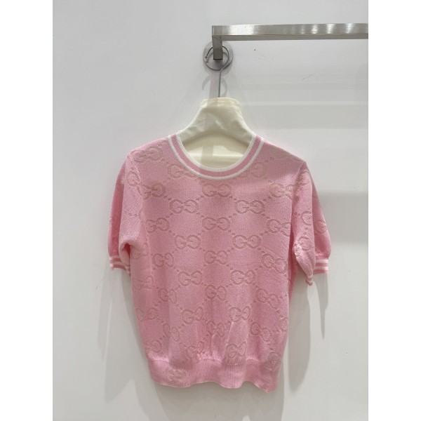 구찌 GG 자카드 반팔 티셔츠