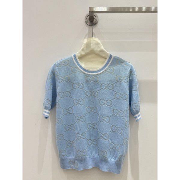 구찌 GG 자카드 반팔 티셔츠