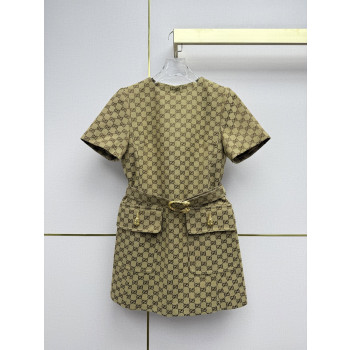 구찌 G자카드 반팔 원피스