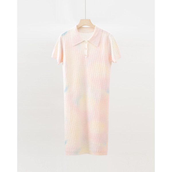 펜디 그라데이션 드레스