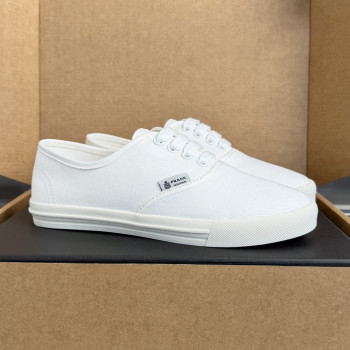 프라다 캣워크 레이스업 캔버그 슈즈 스니커즈